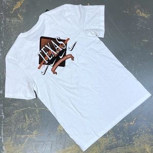 Nike Texas Longhorns DH4178-100 Small Retro White Orange Basketball Football